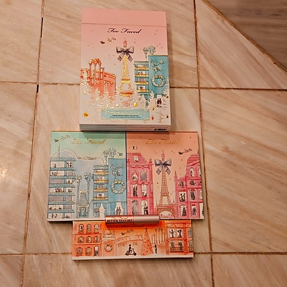Too Faced Christmas in the City Make Up Collection...NEVER USED